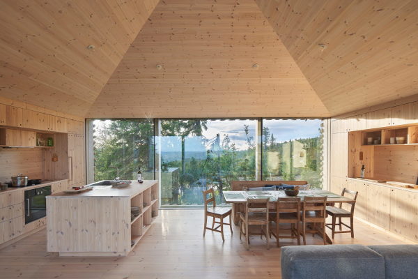 Ferienhaus von Mork-Ulnes Architects bei Lillehammer