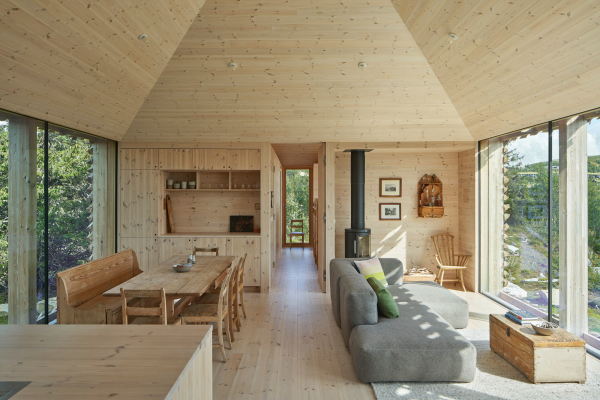 Ferienhaus von Mork-Ulnes Architects bei Lillehammer