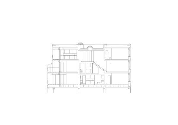 Schnitt durch mittleren Abschnitt,