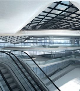 Hadid plant Geschäftshaus in Dubai