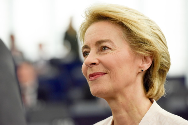 Ursula von der Leyen, Prsidentin der Europischen Kommission, hat sich fr ein Europisches Bauhaus ausgesprochen. Foto: Etienne Ansotte