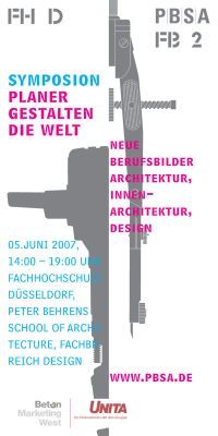 Symposium zu neuen Berufsbildern in Dsseldorf