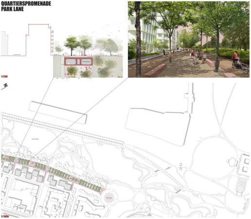 4. Preis: LAUX Architekten Stadtplaner (Stuttgart, M�nchen) in ARGE mit Gl�ck Landschaftsarchitektur (Stuttgart)