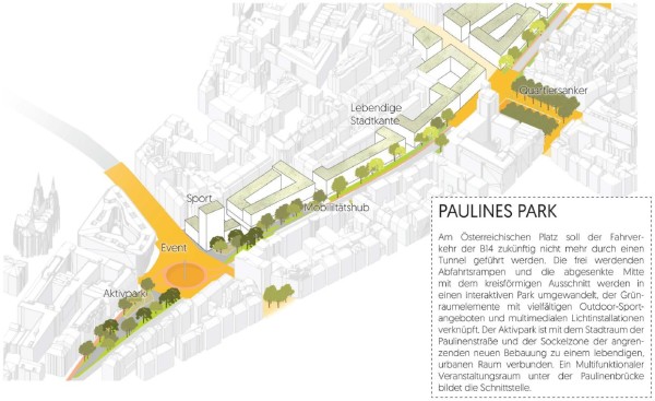 1. Preis: asp Architekten und K�ber Landschaftsarchitektur (beide Stuttgart)