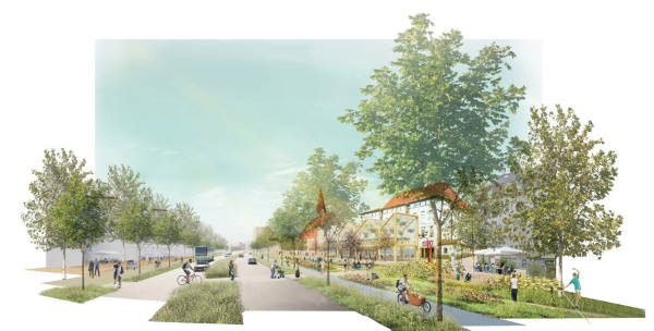 2. Preis: Pesch Partner Architekten Stadtplaner (Stuttgart) in ARGE mit R+T Verkehrsplanung (Darmstadt)