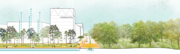 1. Preis: asp Architekten und K�ber Landschaftsarchitektur (beide Stuttgart)