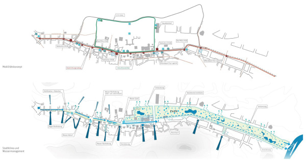 2. Preis: Pesch Partner Architekten Stadtplaner (Stuttgart) in ARGE mit R+T Verkehrsplanung (Darmstadt)
