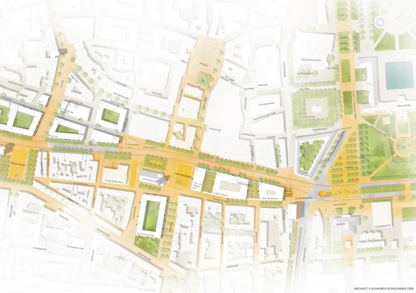 1. Preis: asp Architekten und Kber Landschaftsarchitektur (beide Stuttgart)