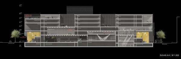 Anerkennung: JSWD Achitekten (Kln), Gina Barcelona Architects (Barcelona), Werner Sobek (Stuttgart), ZWP Ingenieur-AG (Kln)