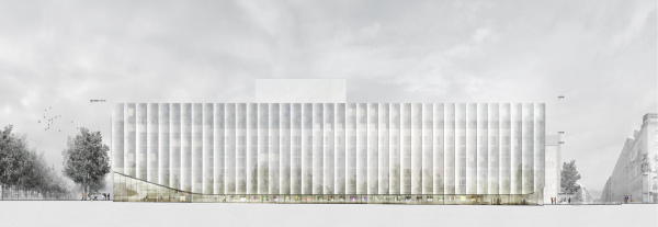 2. Preis: Baumschlager Eberle (Berlin), Ingenieurb�ro Liebert Versorgungstechnik (Berlin)