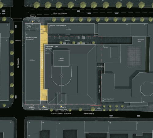 Anerkennung: JSWD Achitekten (Kln), Gina Barcelona Architects (Barcelona), Werner Sobek (Stuttgart), ZWP Ingenieur-AG (Kln)
