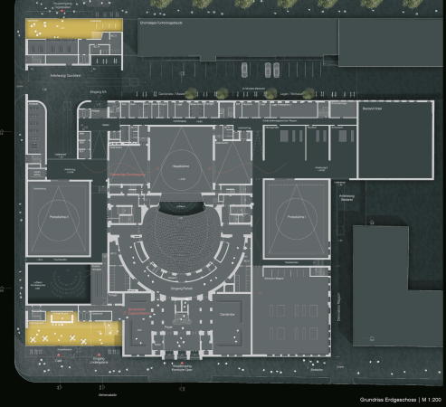 Anerkennung: JSWD Achitekten (Kln), Gina Barcelona Architects (Barcelona), Werner Sobek (Stuttgart), ZWP Ingenieur-AG (Kln)