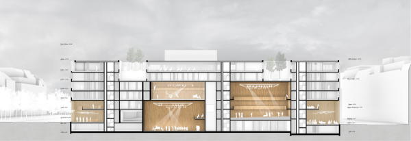 2. Preis: Baumschlager Eberle (Berlin), Ingenieurb�ro Liebert Versorgungstechnik (Berlin)