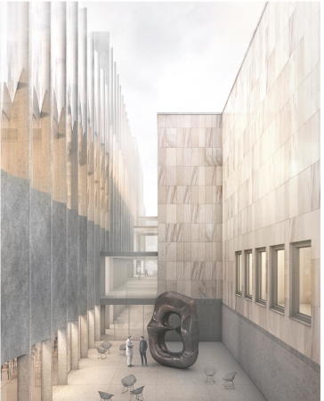 3. Preis: AFF (Berlin) und Topotek 1 (Z�rich), Schnetzer Puskas Ingenieure (Basel), Buro Happold Limited (Bath)