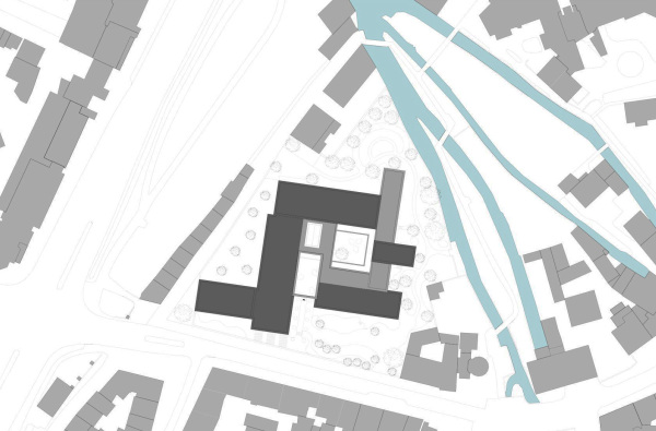 Lageplan mit Grnraum