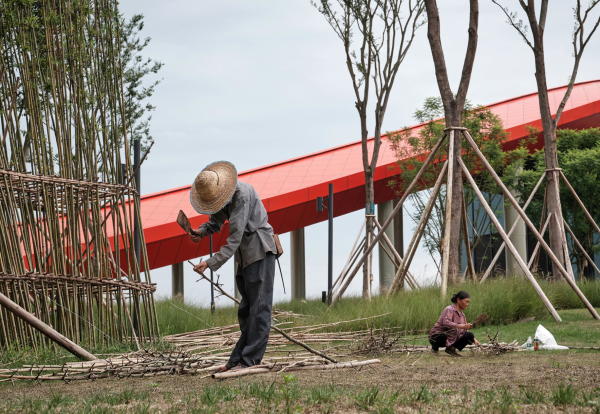 Besucherzentrum in Chengdu von Powerhouse Company