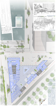 Wettbewerbsteilnahme: Structurelab (Dsseldorf), Grundriss Erdgeschoss