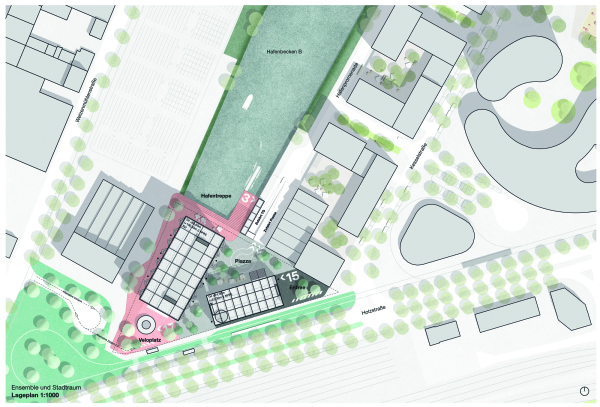 2. Preis: Robertneun (Berlin), Lageplan