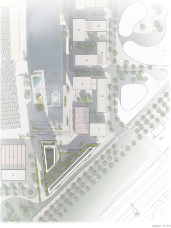 Wettbewerbsteilnahme: Structurelab (Dsseldorf), Lageplan