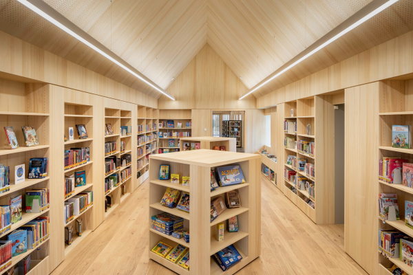 Bcherei in Franken von Schlicht Lamprecht Architekten