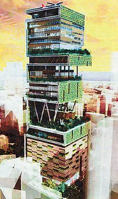 Einfamilien-Wohnturm in Mumbai