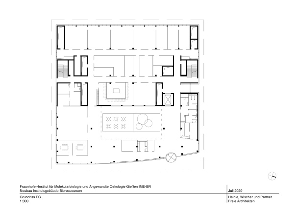 Institutsbau in Gieen von Heinle Wischer & Partner