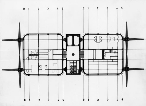 Kapselhuser / Stapelhuser, 1964  1966