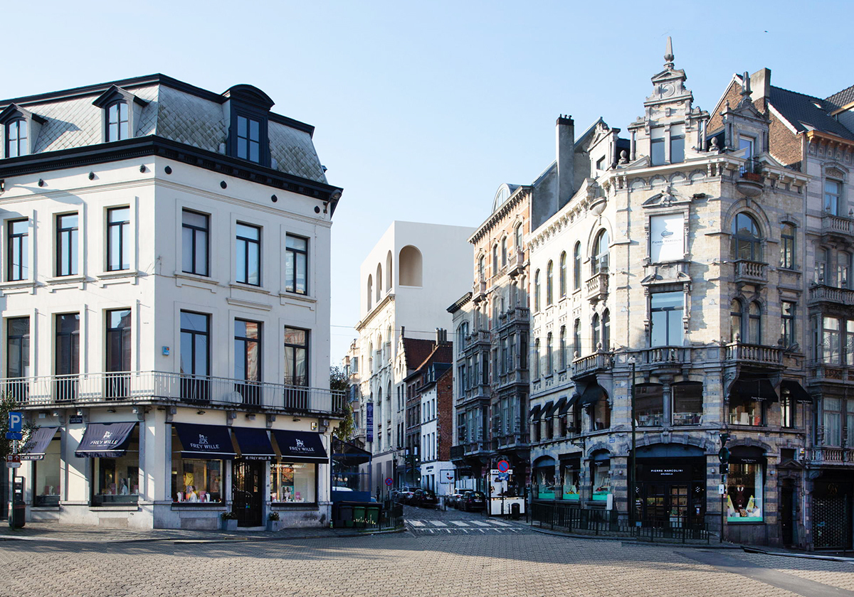 Belvedere über Brüssel 
 - Barozzi Veiga und Tab Architects planen für Jüdisches Museum von Belgien