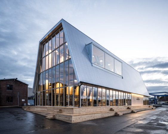 Besucherzentrum fr Mikrobrauerei in Dnemark von Adept