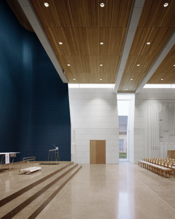 Kirche in Sdnorwegen von Espen Surnevik