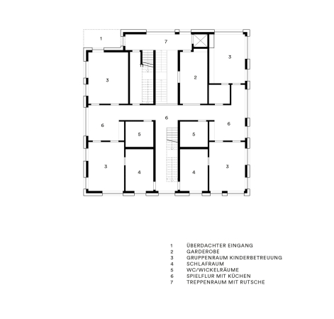 Grundriss 2. Obergeschoss