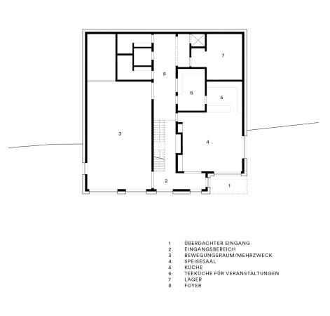 Grundriss Erdgeschoss