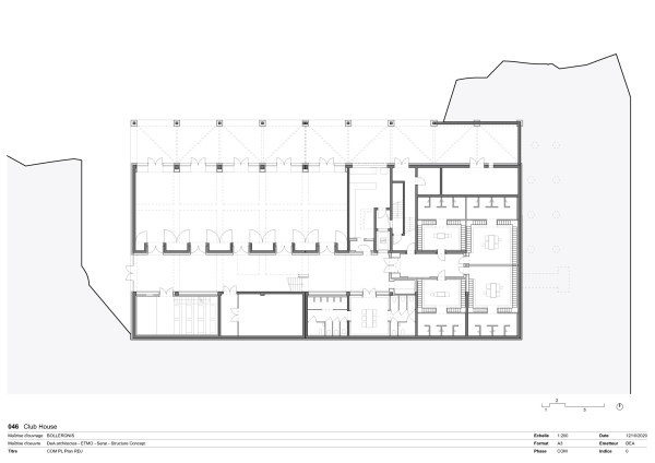 Grundriss Gartenebene