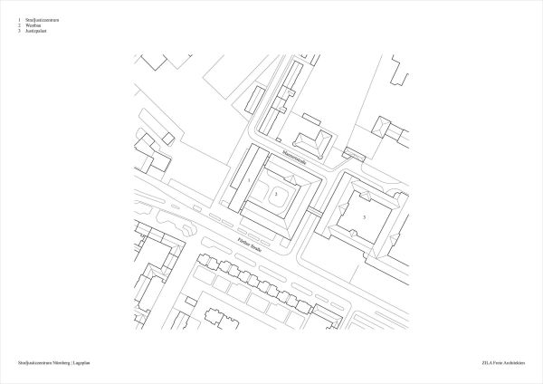 Strafjustizzentrum in Nrnberg von ZILA