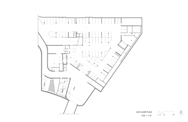 Grundriss 2. Untergeschoss