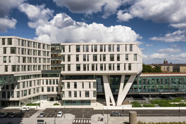 Krankenhauserweiterung in Kopenhagen von LINK arkitektur und 3XN