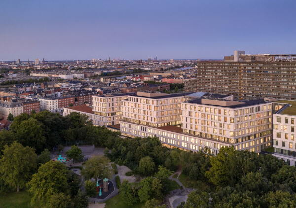 Krankenhauserweiterung in Kopenhagen von LINK arkitektur und 3XN