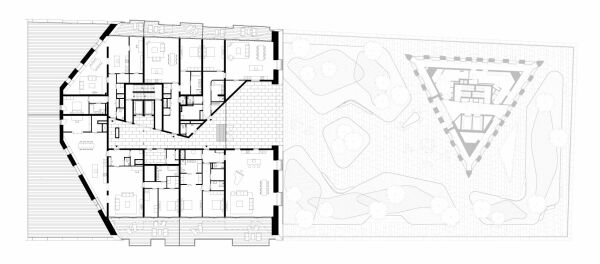 Terrasse 5. Obergeschoss