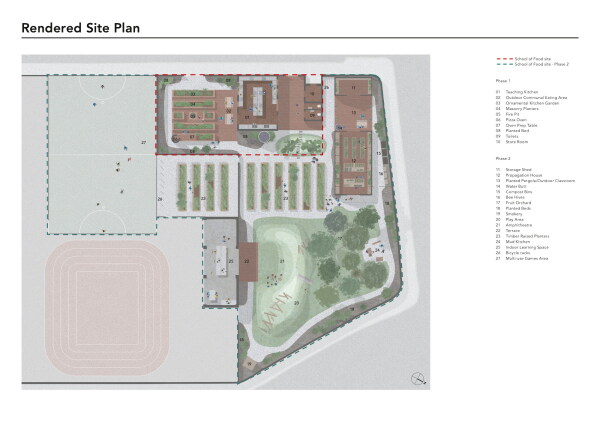 Lageplan mit Erweiterung