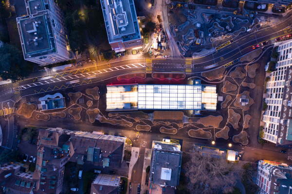 Platzgestaltung von Bureau