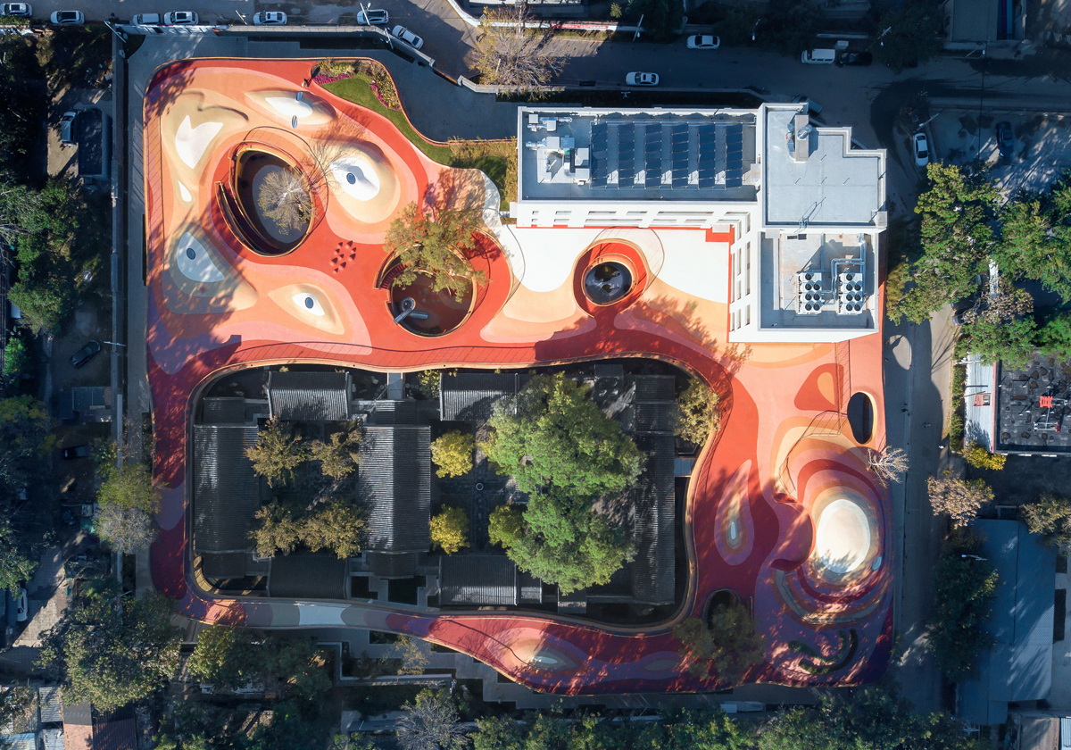 Ein Dach als Abenteuerland
- Kindergarten von MAD in Peking