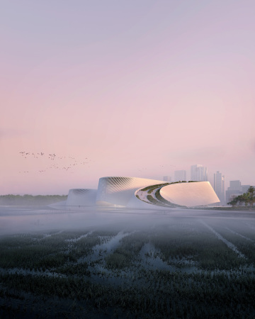 3XN, B+H und Zhubo Design planen Museum in Shenzhen