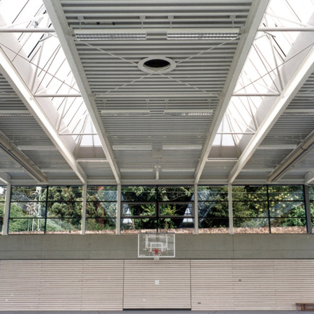 Sporthalle St. Ursula Schule in Geisenheim, 1995