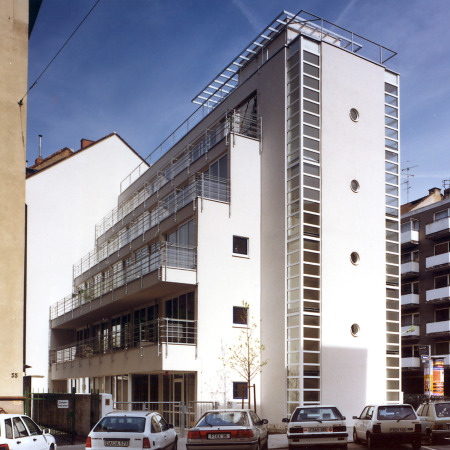 Wohnen fr Aidskranke Franziskushaus in Frankfurt, 1992