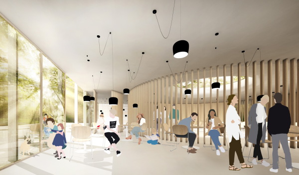 1. Preis: Daniel Zajsek Architekt mit Gert Lübs Landschaftsarchitekt