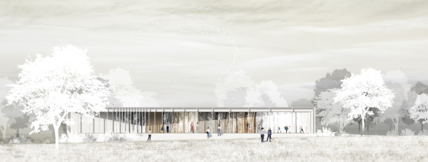 1. Preis: Daniel Zajsek Architekt mit Gert Lübs Landschaftsarchitekt