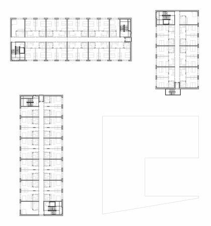 Grundriss 1. und 2. Obergeschoss