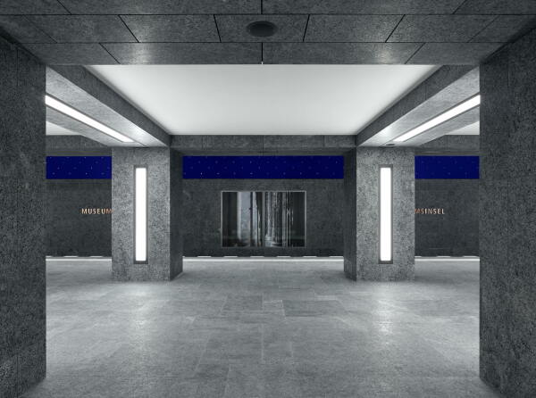 Max Dudler, U-Bahnhof Museumsinsel