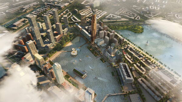 Mecanoo planen Mixed-Use-Projekt