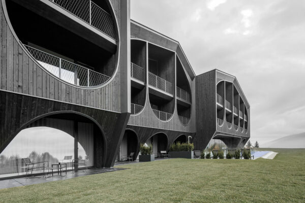 Hotel von Peter Pichler Architecture in Sdtirol